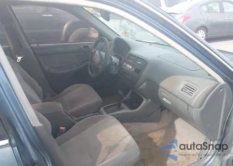 1998 Honda Civic Lx z USA, uszkodzony, nr VIN 2HGEJ6677WH615127